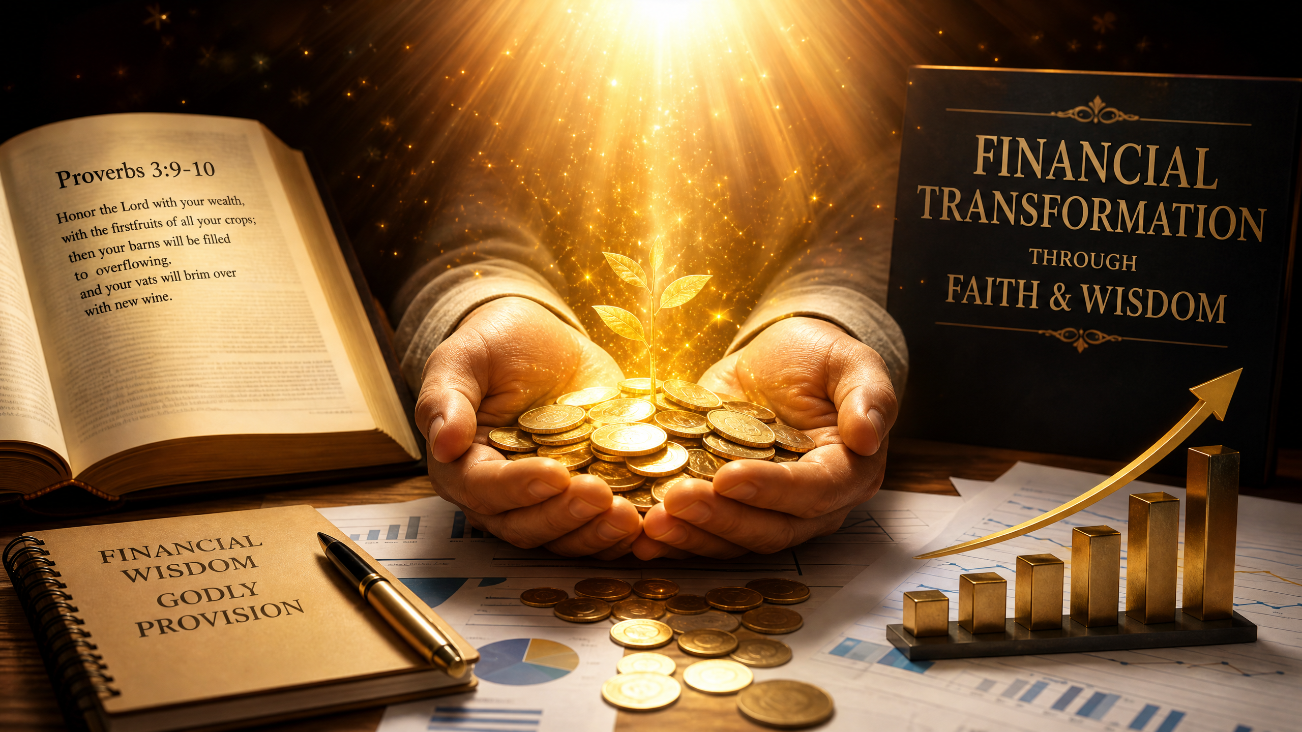 Transformação Financeira: Do Débito à Riqueza Através da Sabedoria Divina